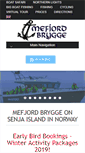 Mobile Screenshot of mefjordbrygge.no